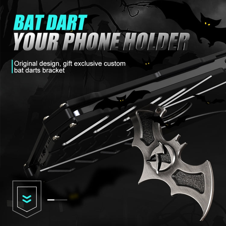 R-JUST Batman Metal Mobile Phone Protective Case