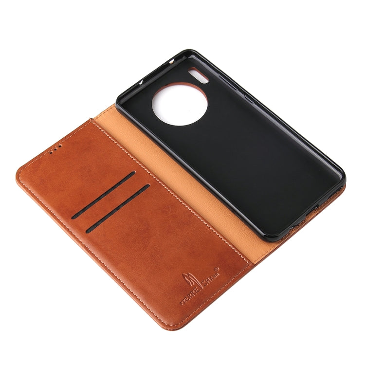 Fierre Shann PU Genuine Leather Texture Horizontal Flip Leather Case with Holder & Card Slots & Wallet, Series 1