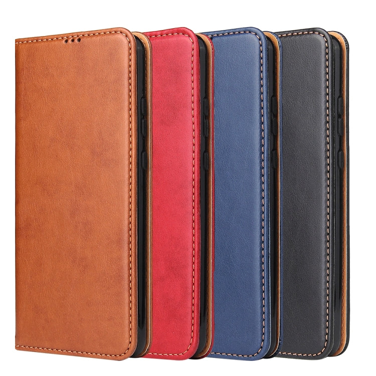 Fierre Shann PU Genuine Leather Texture Horizontal Flip Leather Case with Holder & Card Slots & Wallet, Series 1