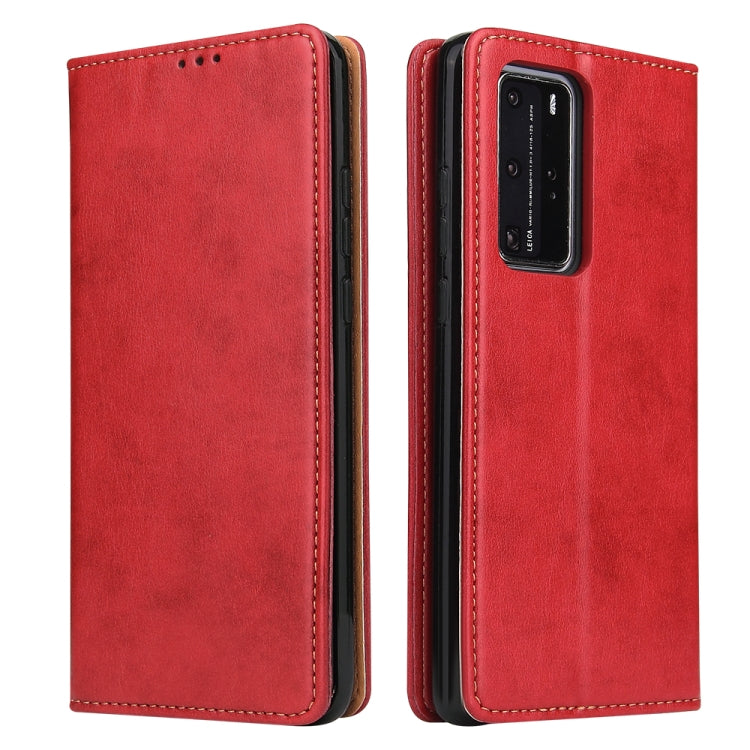 Fierre Shann PU Genuine Leather Texture Horizontal Flip Leather Case with Holder & Card Slots & Wallet, Series 1