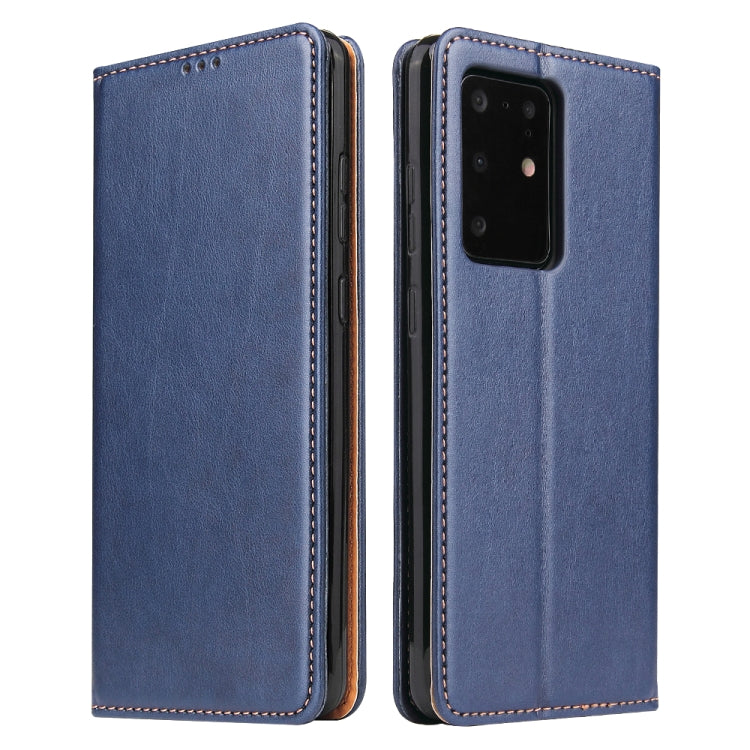 Fierre Shann PU Genuine Leather Texture Horizontal Flip Leather Case with Holder & Card Slots & Wallet, Series 2