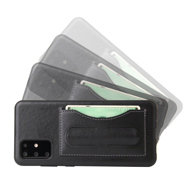 Fierre Shann Full Coverage PU Leather Protective Case with Holder & Card Slot