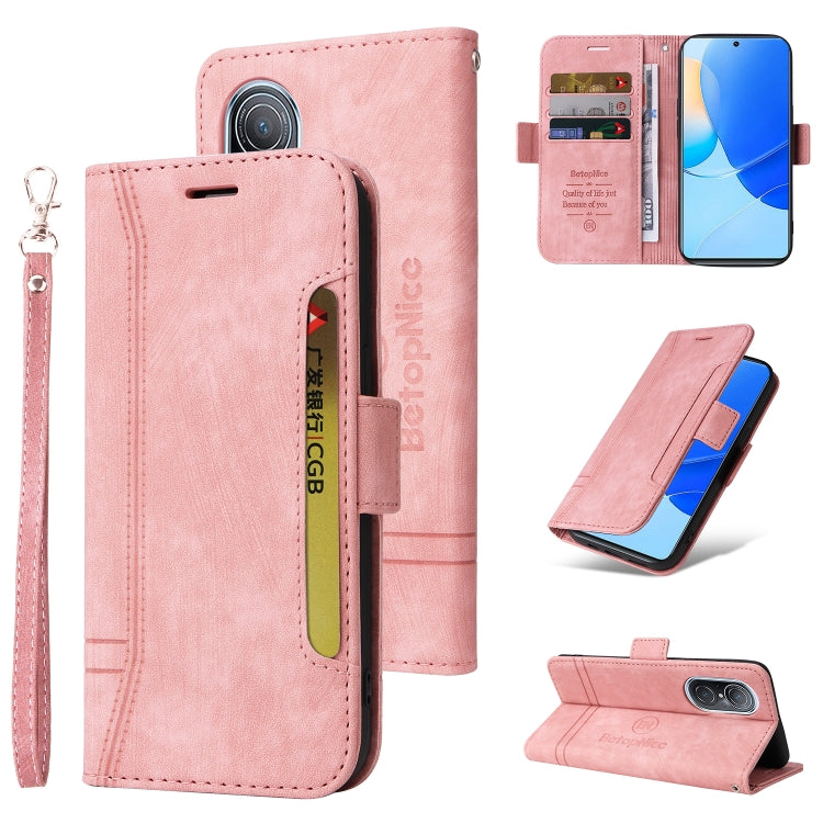 BETOPNICE Dual-side Buckle Leather Phone Case, Series 1