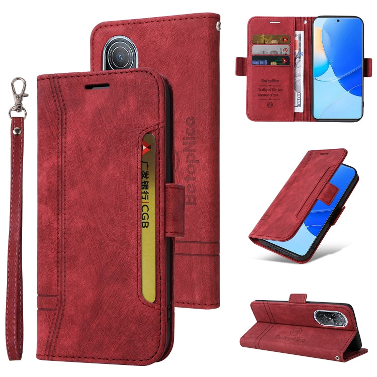 BETOPNICE Dual-side Buckle Leather Phone Case, Series 1