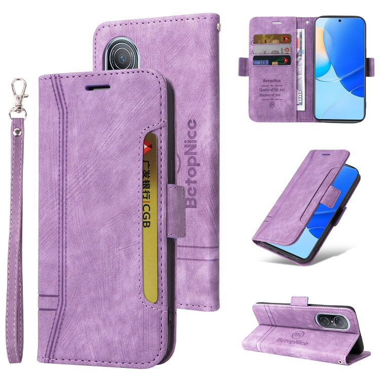 BETOPNICE Dual-side Buckle Leather Phone Case, Series 1