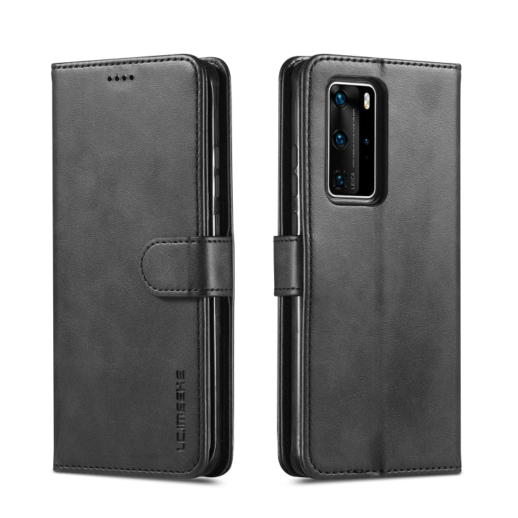 LC.IMEEKE Calf Texture Horizontal Flip Leather Case, with Holder & Card Slots & Wallet & Photo Frame, For Huawei P40, For Huawei P40 Pro, For Huawei P40 Lite / nova 6 SE, For Xiaomi Redmi Note 9 Pro, For Samsung Galaxy A01, For Samsung Galaxy A11 / M11