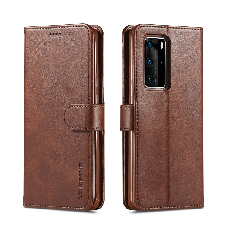 LC.IMEEKE Calf Texture Horizontal Flip Leather Case, with Holder & Card Slots & Wallet & Photo Frame, For Huawei P40, For Huawei P40 Pro, For Huawei P40 Lite / nova 6 SE, For Xiaomi Redmi Note 9 Pro, For Samsung Galaxy A01, For Samsung Galaxy A11 / M11