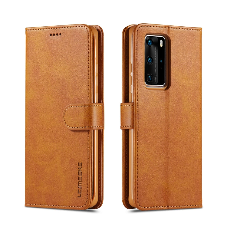 LC.IMEEKE Calf Texture Horizontal Flip Leather Case, with Holder & Card Slots & Wallet & Photo Frame, For Huawei P40, For Huawei P40 Pro, For Huawei P40 Lite / nova 6 SE, For Xiaomi Redmi Note 9 Pro, For Samsung Galaxy A01, For Samsung Galaxy A11 / M11