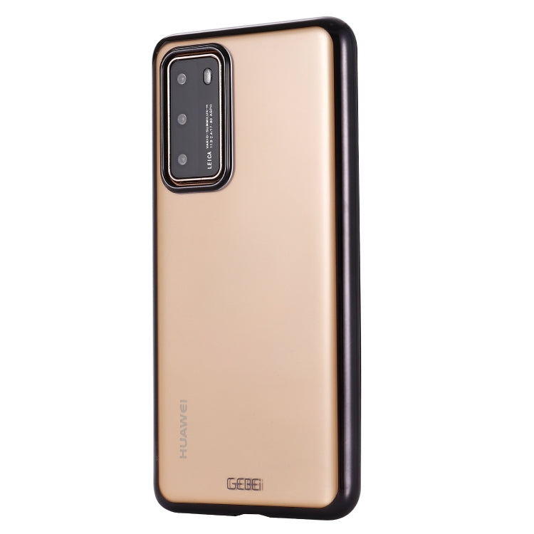 GEBEI Plating TPU Shockproof Protective Case