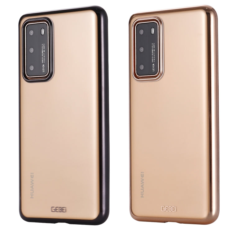 GEBEI Plating TPU Shockproof Protective Case