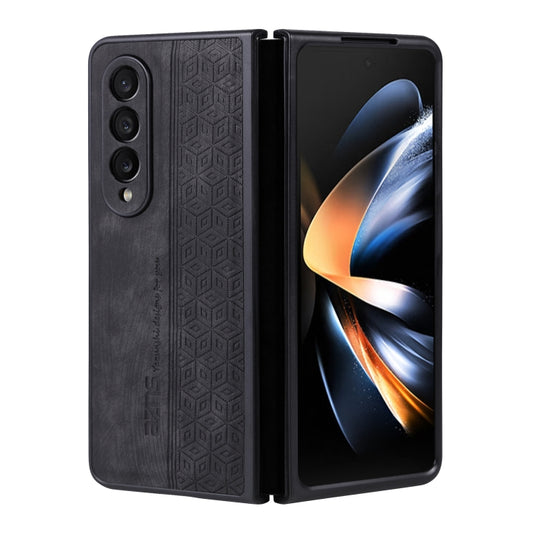 AZNS 3D Embossed Skin Feel Phone Case, For Samsung Galaxy Z Fold4 5G, For Samsung Galaxy Z Fold3 5G