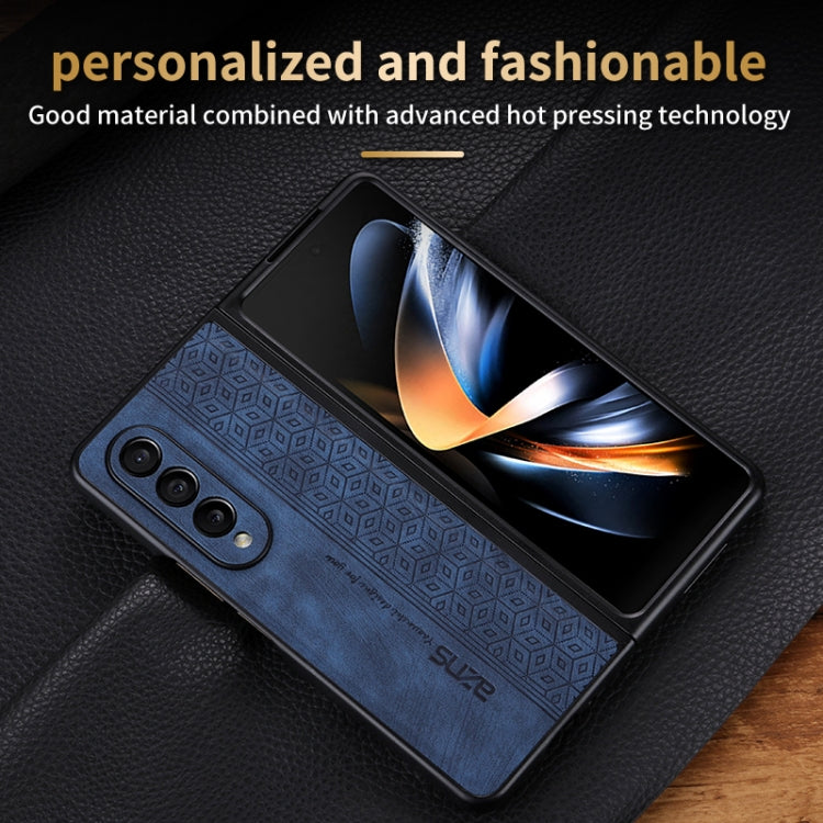 AZNS 3D Embossed Skin Feel Phone Case, For Samsung Galaxy Z Fold4 5G, For Samsung Galaxy Z Fold3 5G