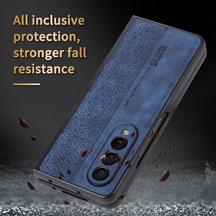 AZNS 3D Embossed Skin Feel Phone Case, For Samsung Galaxy Z Fold4 5G, For Samsung Galaxy Z Fold3 5G