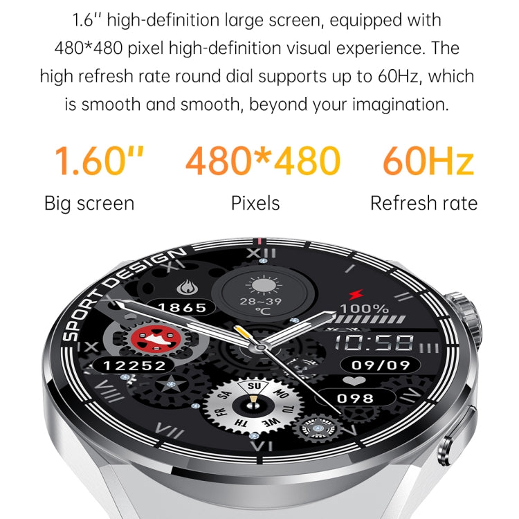 MD3MAX 1.39 inch Round Screen TPU Strap Smart Watch Supports Heart Rate Monitoring/Blood Oxygen Monitoring