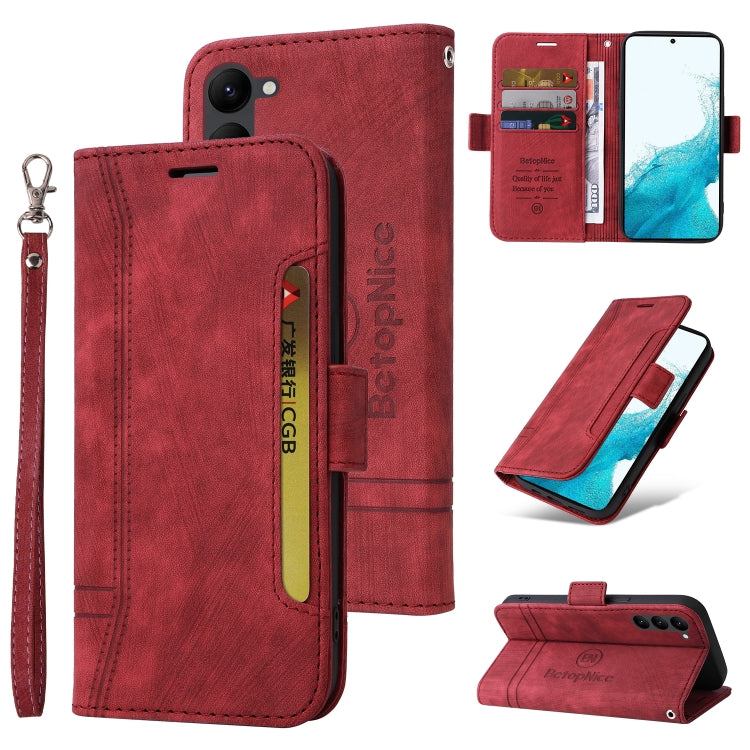 BETOPNICE Dual-side Buckle Leather Phone Case, Series 1