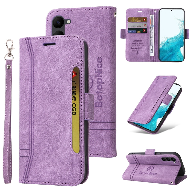 BETOPNICE Dual-side Buckle Leather Phone Case, Series 1