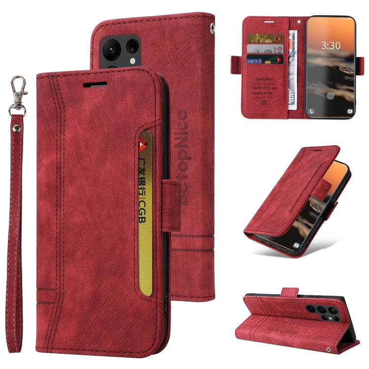 BETOPNICE Dual-side Buckle Leather Phone Case, Series 2