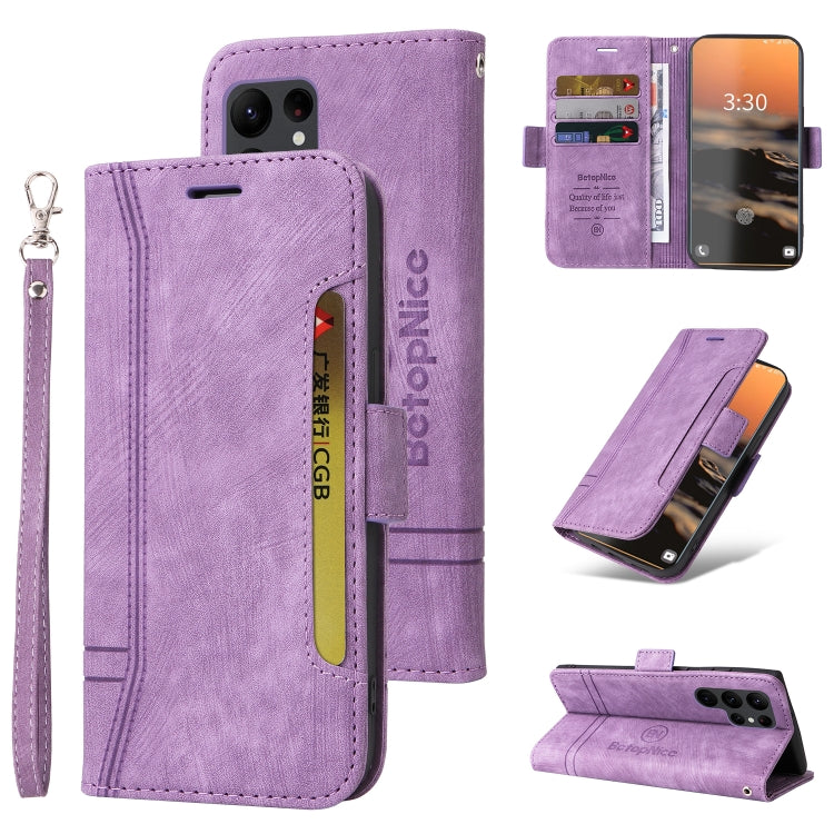 BETOPNICE Dual-side Buckle Leather Phone Case, Series 2