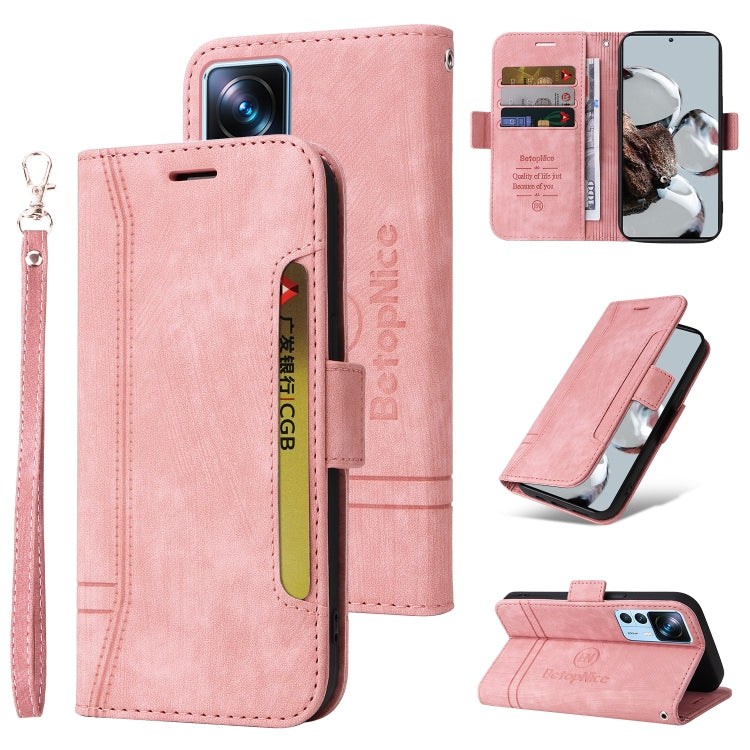 BETOPNICE Dual-side Buckle Leather Phone Case, Series 1