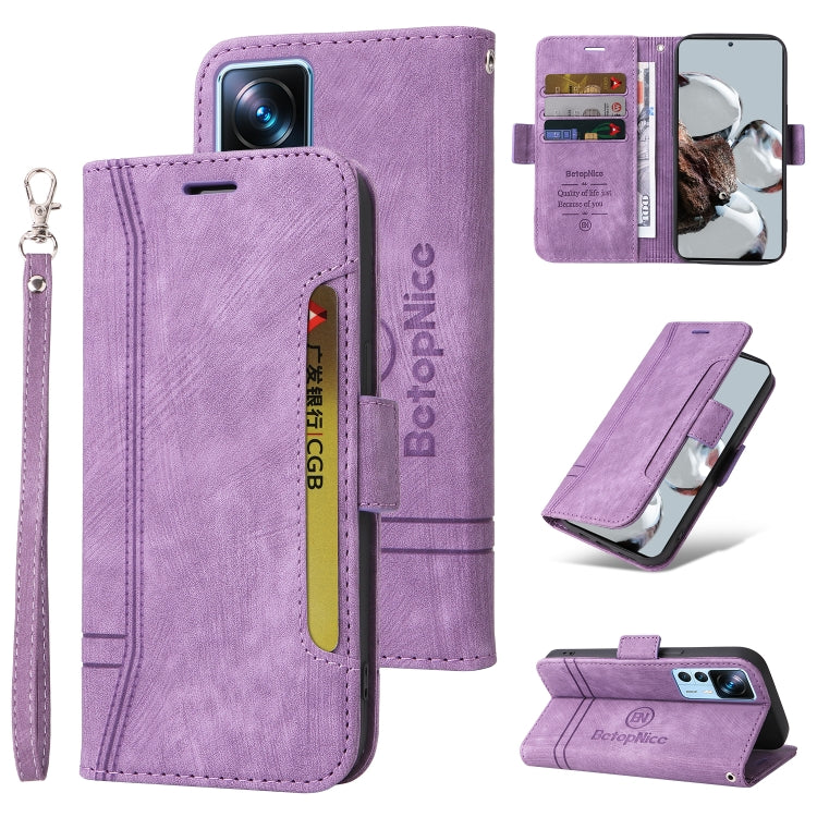 BETOPNICE Dual-side Buckle Leather Phone Case, Series 1