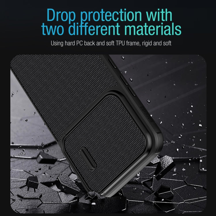 NILLKIN 3D Textured Camshield PC + TPU Phone Case