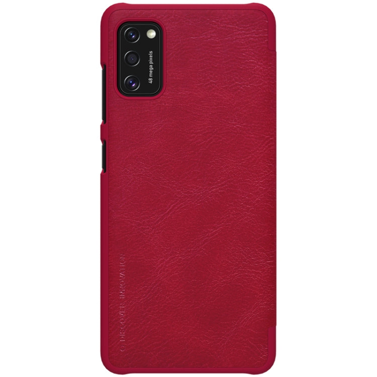 NILLKIN QIN Series Crazy Horse Texture Horizontal Flip Leather Case With Card Slot, For Huawei P40 Lite, For Huawei nova 6 SE, For Huawei nova 7i, For Samsung Galaxy A11, For Samsung Galaxy A41, For Xiaomi Redmi K30 Pro, For Samsung Galaxy A21