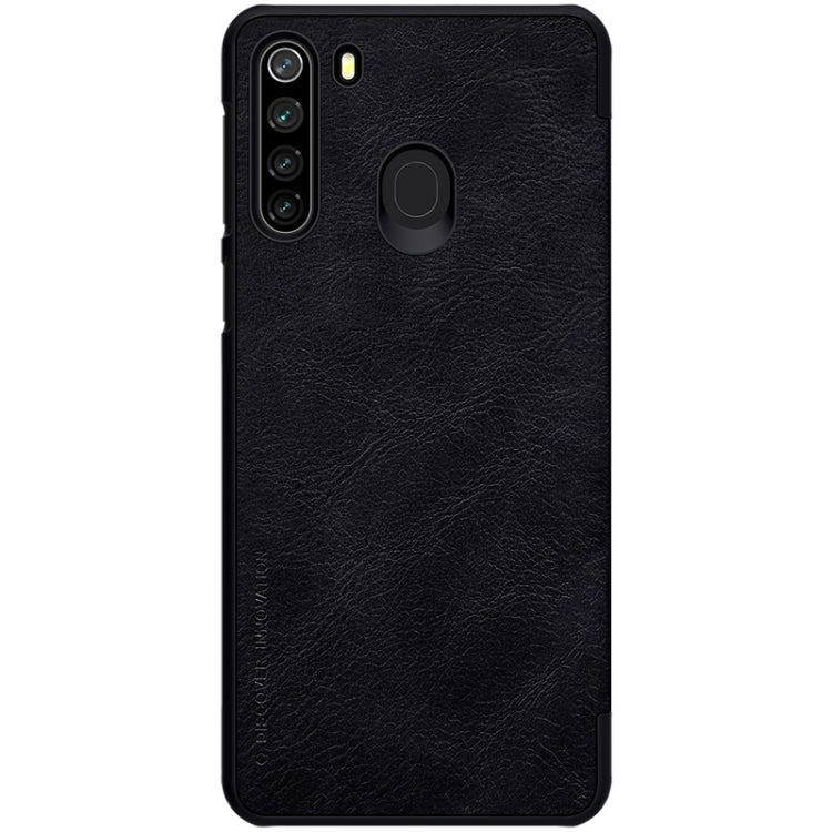 NILLKIN QIN Series Crazy Horse Texture Horizontal Flip Leather Case With Card Slot, For Huawei P40 Lite, For Huawei nova 6 SE, For Huawei nova 7i, For Samsung Galaxy A11, For Samsung Galaxy A41, For Xiaomi Redmi K30 Pro, For Samsung Galaxy A21