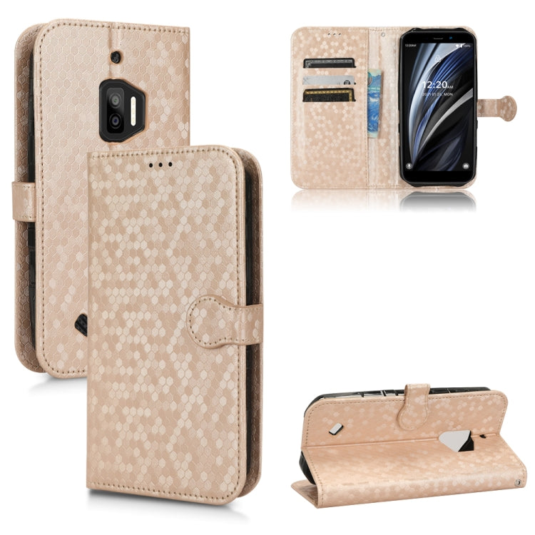 Honeycomb Dot Texture Leather Phone Case, For Ulefone Note 13P, For Ulefone Note 12P, For Oukitel WP12 / 12 Pro, For Oukitel WP13, For Oukitel WP15, For Oukitel WP16