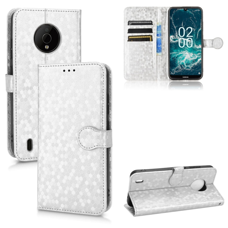 Honeycomb Dot Texture Leather Phone Case, For Oukitel WP18, For Nokia C21 Plus, For Nokia C200, For Nokia G21, For Nokia G60 5G, For Nokia C21