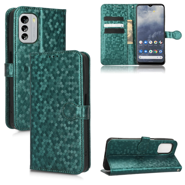 Honeycomb Dot Texture Leather Phone Case, For Oukitel WP18, For Nokia C21 Plus, For Nokia C200, For Nokia G21, For Nokia G60 5G, For Nokia C21