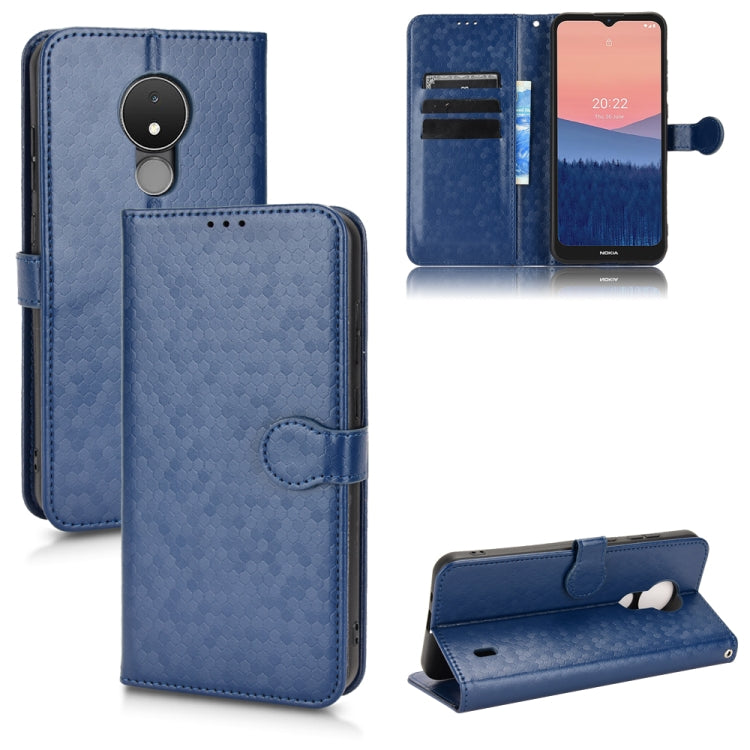 Honeycomb Dot Texture Leather Phone Case, For Oukitel WP18, For Nokia C21 Plus, For Nokia C200, For Nokia G21, For Nokia G60 5G, For Nokia C21