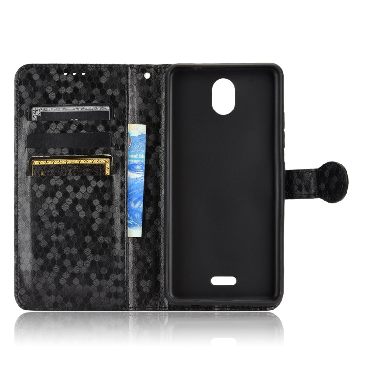 Honeycomb Dot Texture Leather Phone Case, For Nokia C100