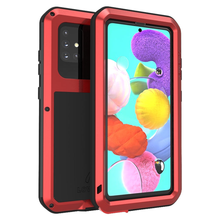 LOVE MEI Metal Shockproof Waterproof Dustproof Protective Case, For Huawei P40, For Huawei P40 Pro, For Samsung Galaxy A40s, For Samsung Galaxy A50, For Samsung Galaxy A51