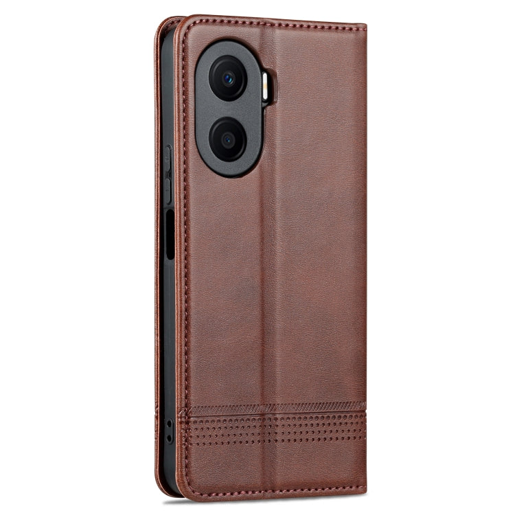 AZNS Magnetic Calf Texture Flip Leather Phone Case