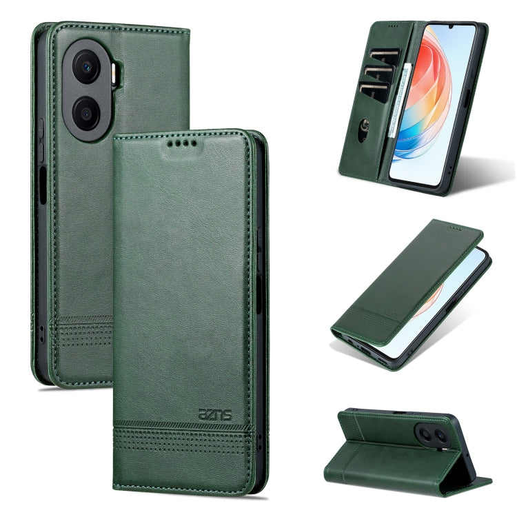 AZNS Magnetic Calf Texture Flip Leather Phone Case