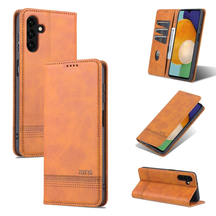 AZNS Magnetic Calf Texture Flip Leather Phone Case