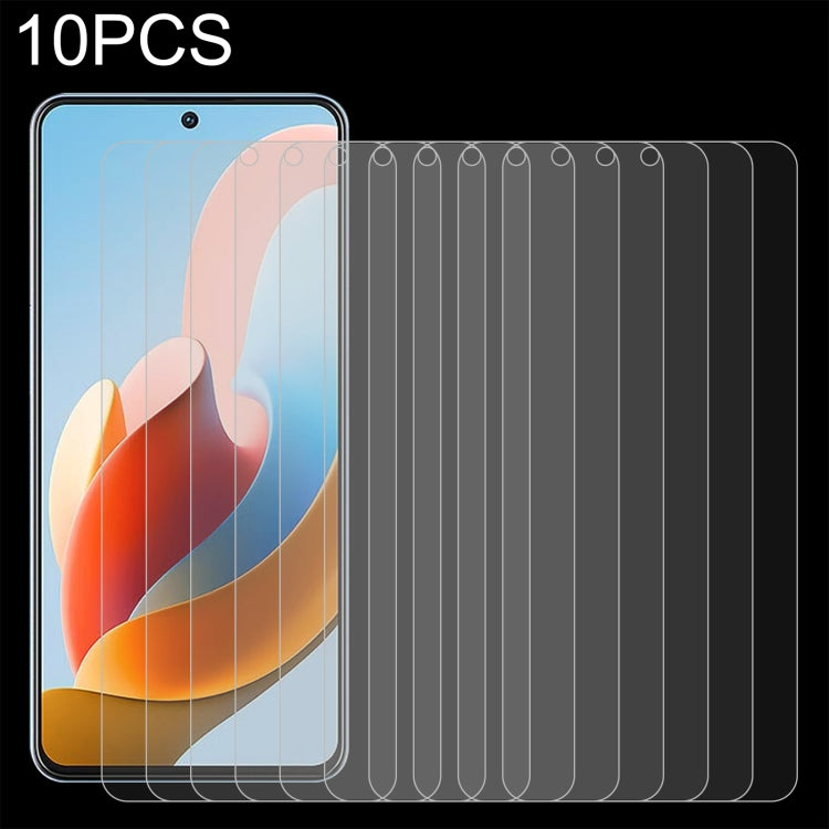 10pcs 0.26mm 9H 2.5D Tempered Glass Film