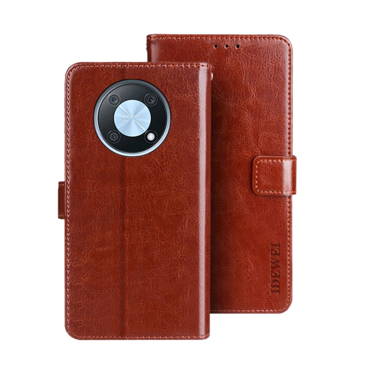 idewei Crazy Horse Texture Leather Phone Case, Series 4