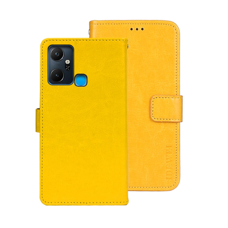 idewei Crazy Horse Texture Leather Phone Case, For Huawei nova Y90, For Infinix Note 12, For Infinix Note 12 Pro 4G, For Infinix Smart 6 Plus