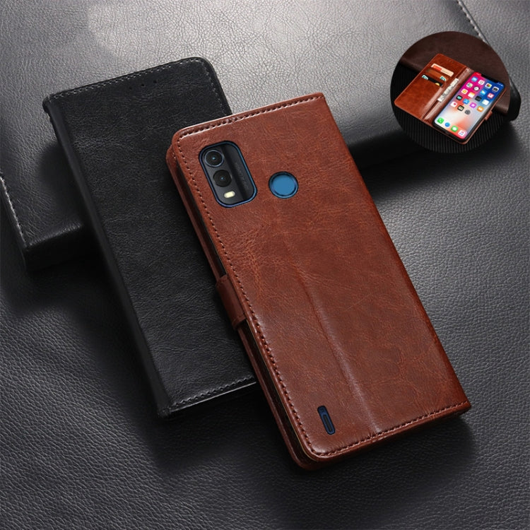 idewei Crazy Horse Texture Leather Phone Case, For Nokia G11 Plus, For Samsung Galaxy A04e 4G, For Tecno Camon 19, For Tecno Pova 3