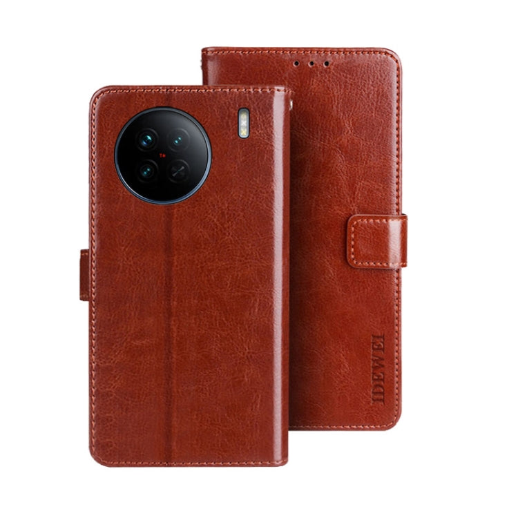 idewei Crazy Horse Texture Leather Phone Case, Series 4