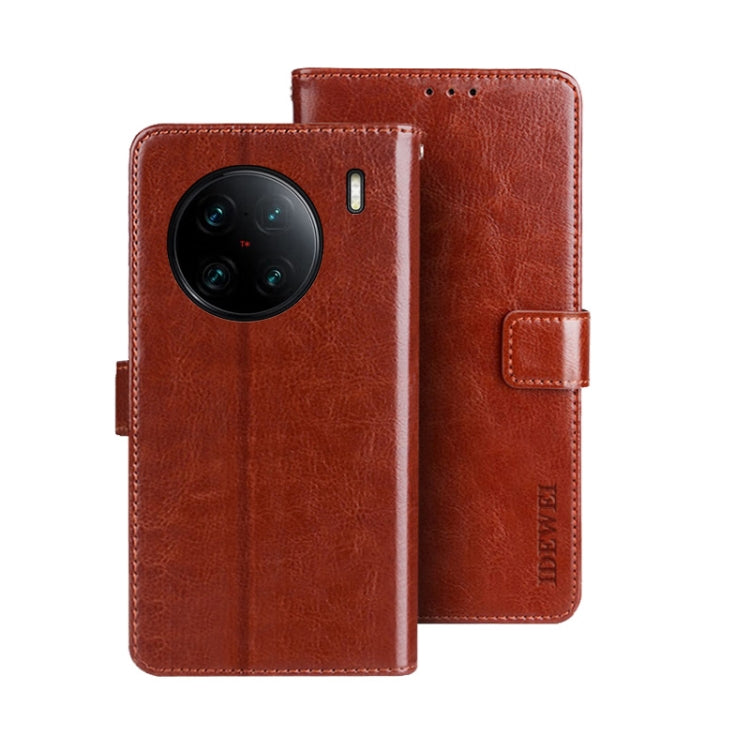 idewei Crazy Horse Texture Leather Phone Case, Series 3