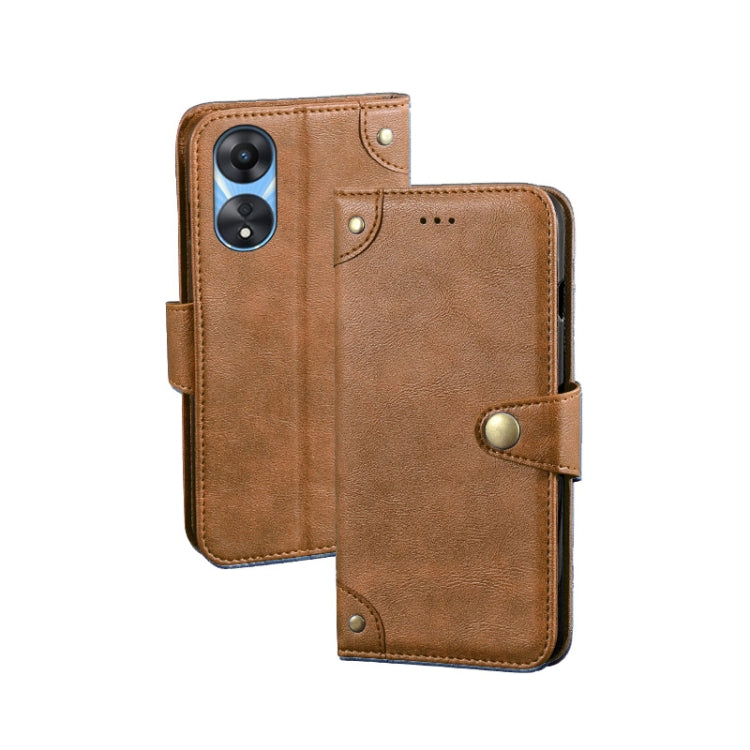 idewei Retro Texture Leather Phone Case, Series 1