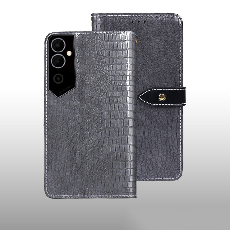 idewei Crocodile Texture Leather Phone Case, For Tecno Pova Neo 2, For vivo X90, For vivo X90 Pro, For vivo X90 Pro+, For Alcatel 1 Ultra, For Huawei nova 10 SE, For Huawei nova Y61 4G, For Infinix Zero Ultra 5G