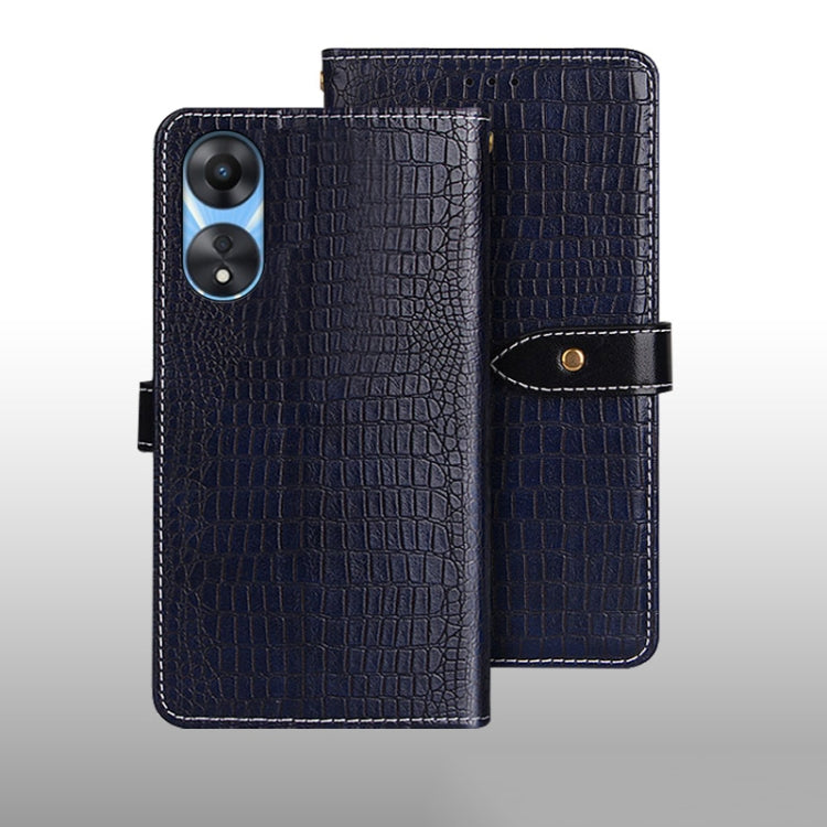 idewei Crocodile Texture Leather Phone Case, Series 1