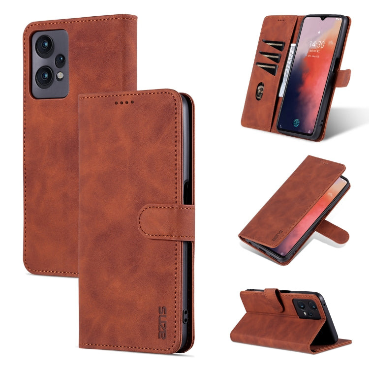 AZNS Skin Feel Calf Texture Flip Leather Phone Case