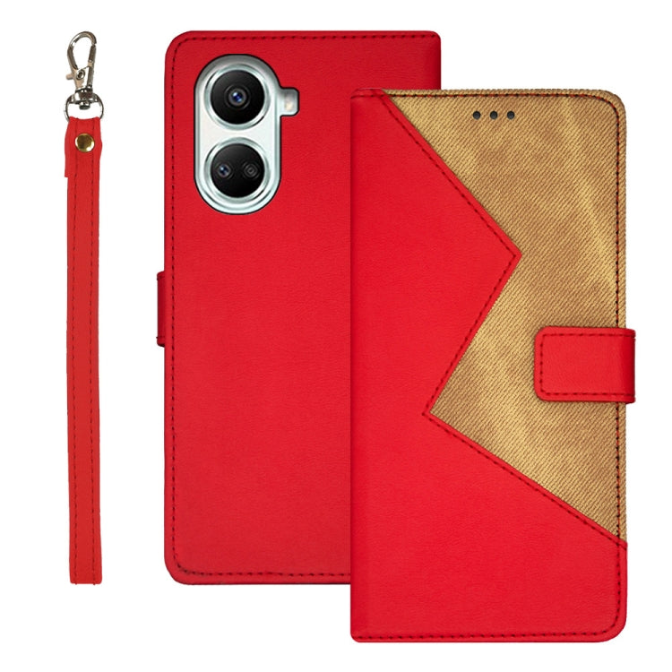 idewei Two-color Splicing Leather Phone Case, Series 2