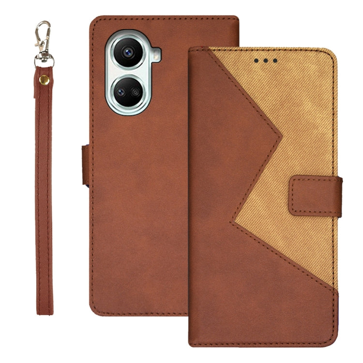 idewei Two-color Splicing Leather Phone Case, Series 2