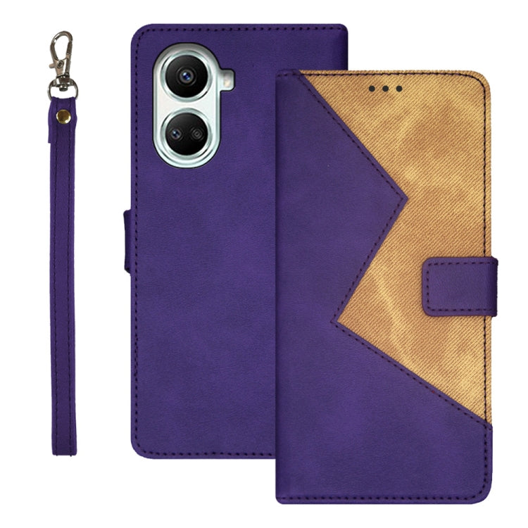 idewei Two-color Splicing Leather Phone Case, Series 2