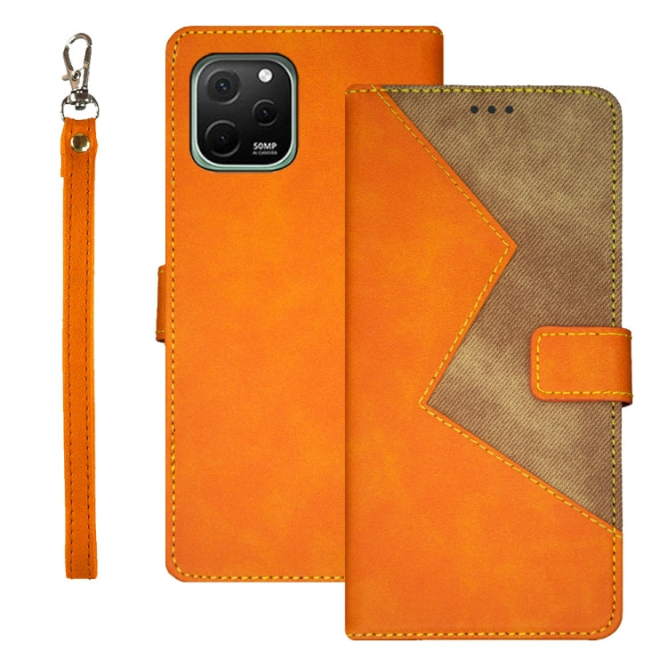 idewei Two-color Splicing Leather Phone Case, Series 1